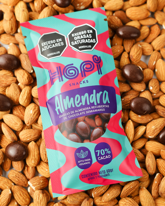 Snack de Almendra Chocolate Oscuro